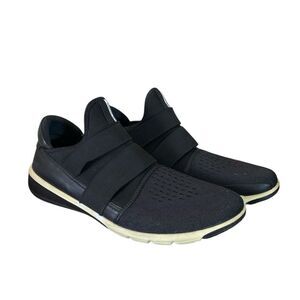 Ecco Shoes Men's Size 14 Black Slip-On Sneakers